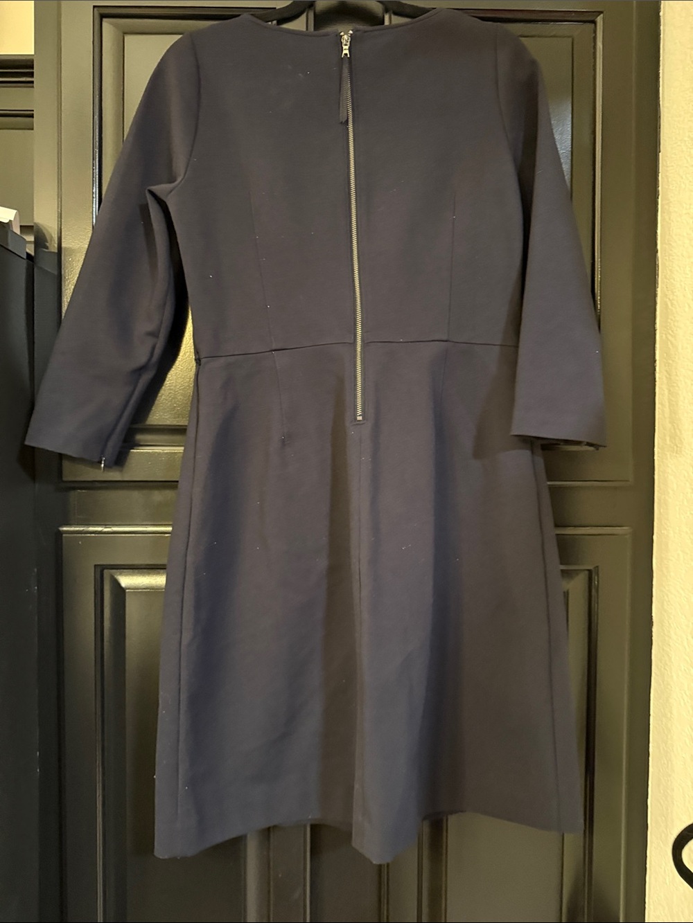 Spanx Navy Sheath Dress - Women's Tailored Dress size medium - Picture 2 of 6